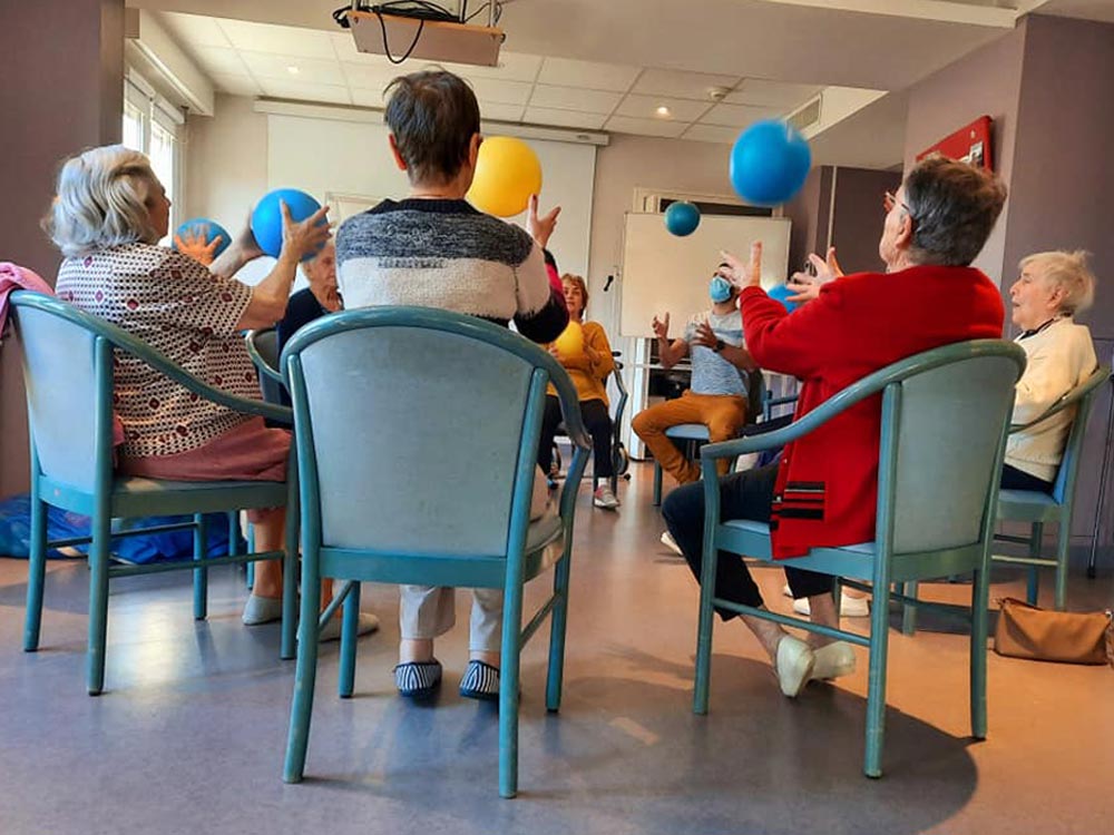 Cours de gymnastique douce